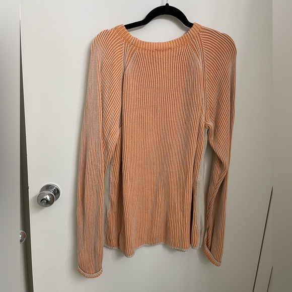 Belle by Kim Gravel Cuffed two-tone pullover sweater - Picture 3 of 10